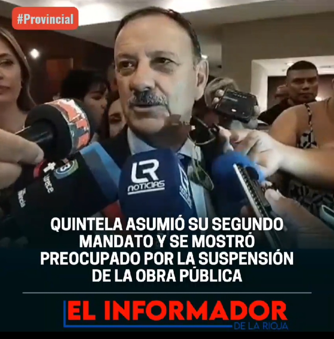 QUINTELA ASUMIÓ SU SEGUNDO MANDATO Y SE MOSTRÓ PREOCUPADO POR LA ...