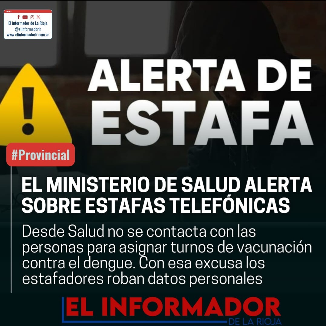 ALERTA DE ESTAFA!!! EL MINISTERIO DE SALUD ADVIERTE SOBRE ESTAFAS ...