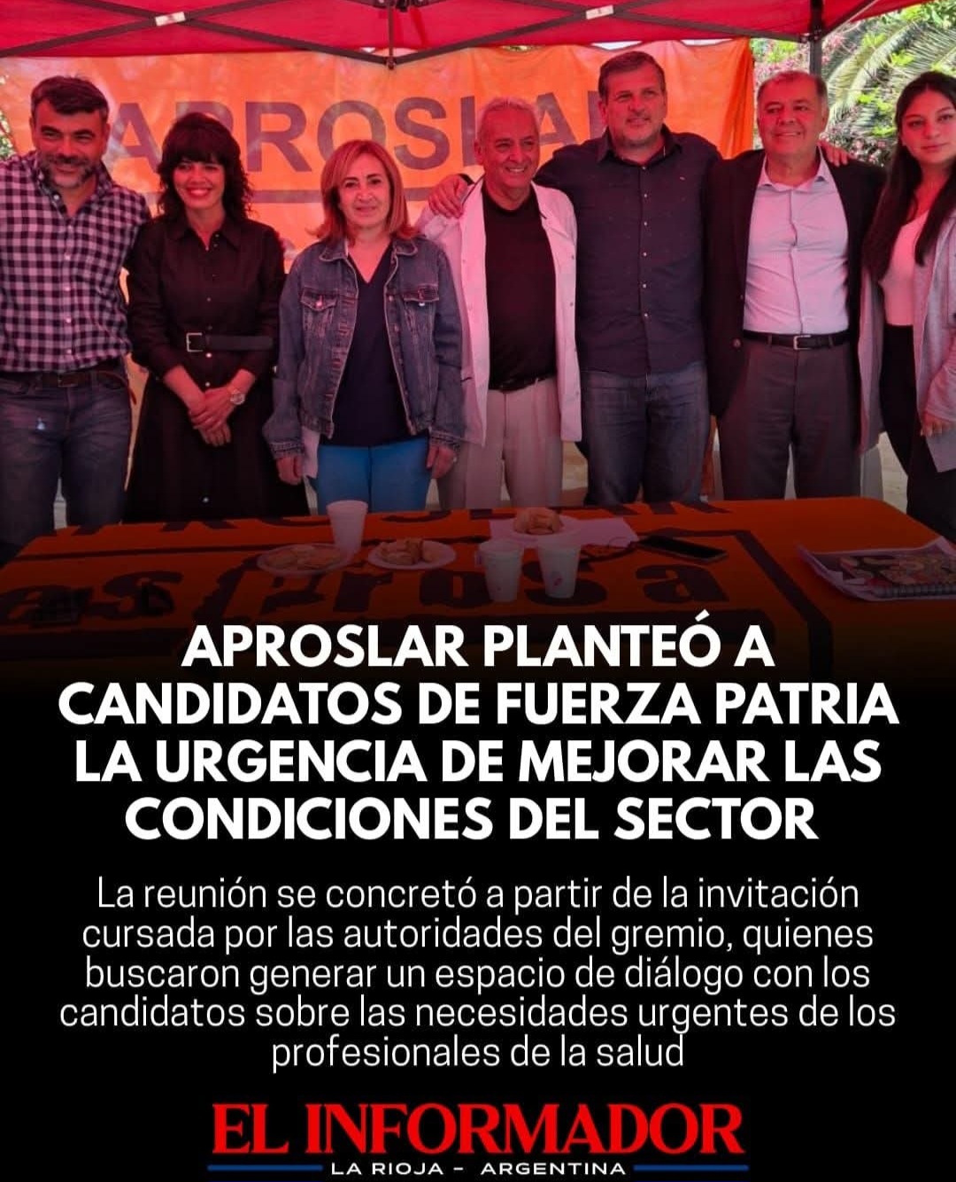 Aproslar planteó a candidatos de Fuerza Patria la urgencia de mejorar ...