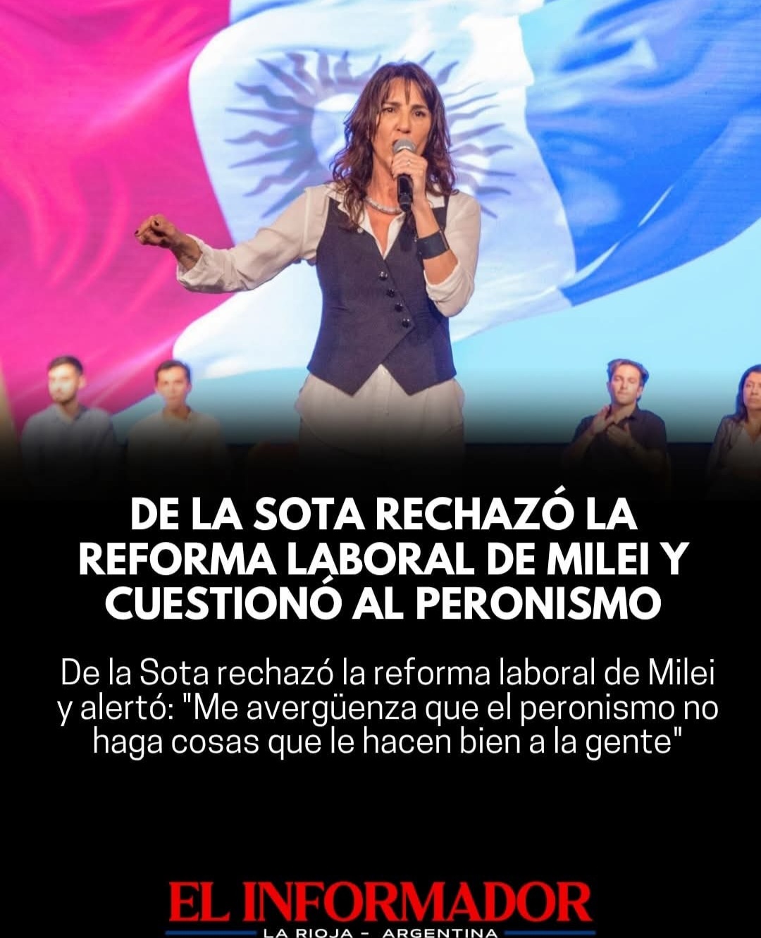 De la Sota rechazó la reforma laboral de Milei y cuestionó al peronismo ...