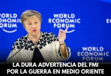 La dura advertencia del FMI por la guerra en medio oriente ante el desplome de los mercados