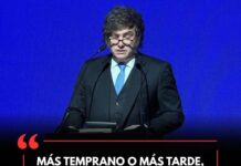 Javier Milei: «Más temprano o más tarde la inflación se va a terminar en la Argentina»