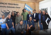 Claudio Ruíz resaltó la apetura del Espacio Malvinas, en la Legislatura Provincial