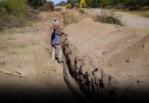 La provincia avanza en el nuevo acueducto de Talamuyuna para mejorar la presión y el acceso al agua