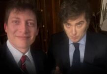 Javier Milei respaldó a Santiago Caputo: «Es como un hermano para mi»