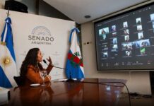 Florencia López se reunió vía zoom con mujeres de todo la provincia