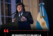 Javier Milei: «Mi mandato es bajar la inflación y hacer crecer la economía y lo voy a cumplir»