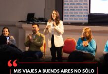 Florencia López: «Mis viajes a Buenos Aires no sólo son para cumplir como Senadora, sino también para conseguir soluciones para la gente»