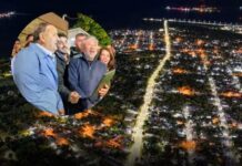 Inauguraron el nuevo sistema de iluminación en el acceso norte de la ciudad