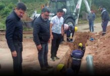Aguas Riojanas concreta importante obra para fortalecer el servicio de agua potable en Olta